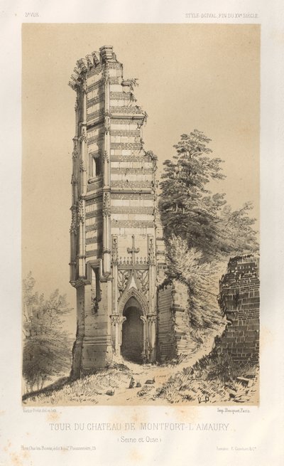 Tour du château de Montfort-l