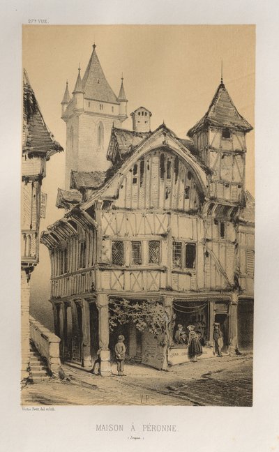 Maison à Péronne Somme, Pl. 27 - Victor Petit