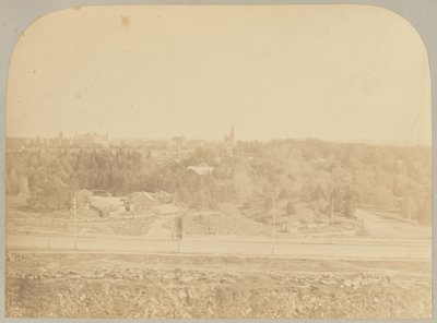 Pl. XVIII. Central Park vu du musée - Victor Prevost, Gaston L. Feuardent and Co., New York