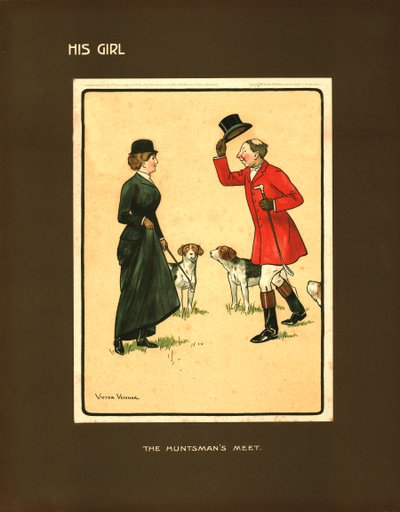 Sa fille, La rencontre des chasseurs - Victor Venner