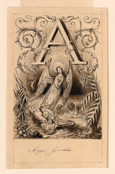 Design pour la lettre A d