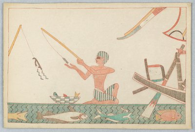 Le Petit Poisson et le Pêcheur, Illustration des Fables d