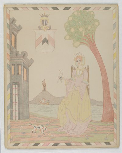 Femme Assise sur une Chaise - Victor Wilbour