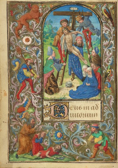 La déposition - Vienna Master of Mary of Burgundy