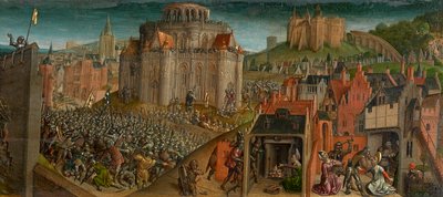 Conquête de Jérusalem par Titus (détail) - Vienna Master of Mary of Burgundy