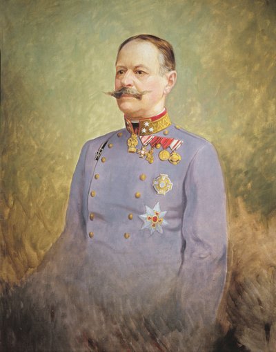 Général Alexander Freiherr von Krobatin, c.1916 - Vienna Nedomansky Studio