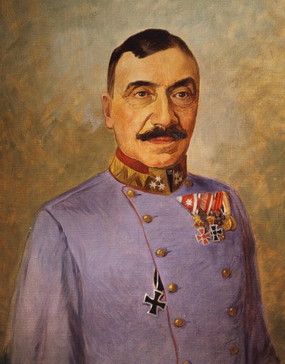 Général Karl von Pflanzer-Baltin, vers 1916 - Vienna Nedomansky Studio