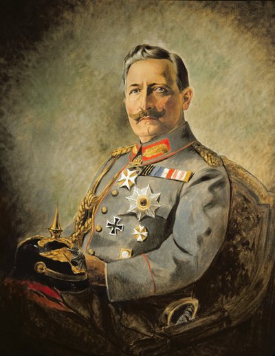 Guillaume II, empereur allemand, vers 1916 - Vienna Nedomansky Studio