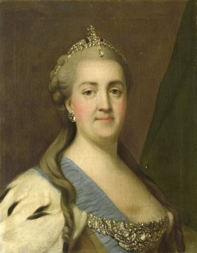 Catherine II (1729-96), impératrice de Russie - Vigilius Erichsen