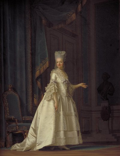 La reine douairière Juliane Marie de Danemark - Vigilius Eriksen
