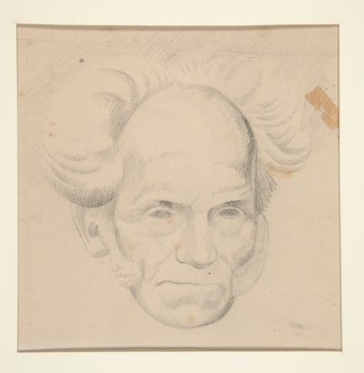 Portrait de Schopenhauer - Viking Eggeling