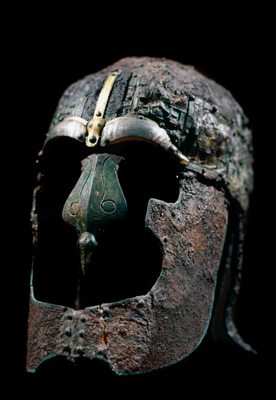 Art pré-viking : casque de guerrier, VIe-IXe siècle Ère des migrations - Viking Viking
