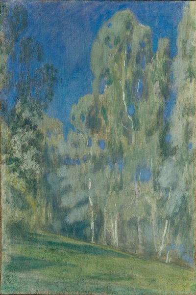Bouleaux à midi, 1903 - Viktor Elpidiforovich Borisov Musatov