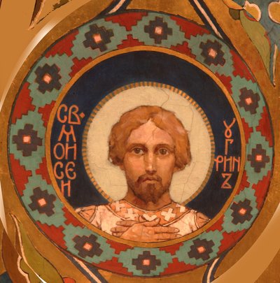 Saint Moïse le Hongrois, 1885-1896 - Viktor Mikhaylovich Vasnetsov