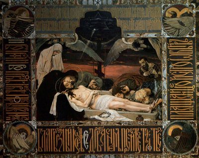Le Linceul, 1896 - Viktor Mikhaylovich Vasnetsov