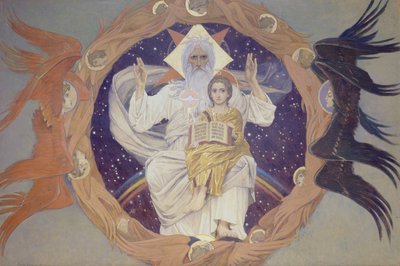 La Sainte Trinité Otechestvo, 1907 - Viktor Mikhaylovich Vasnetsov