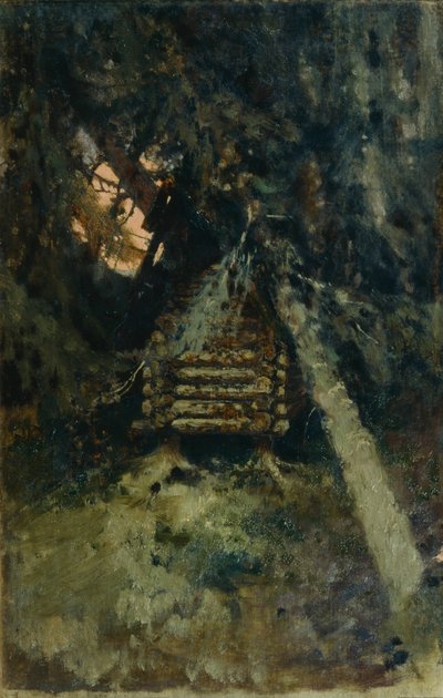 La Cabane sur pattes de poulet - Viktor Mikhaylovich Vasnetsov
