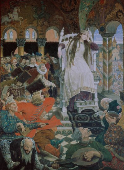 La princesse qui ne souriait jamais, 1914-1916 - Viktor Mikhaylovich Vasnetsov