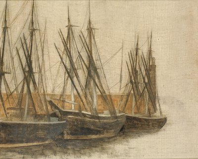 Depuis le canal de Christianshavn, Copenhague - Vilhelm Hammershøi