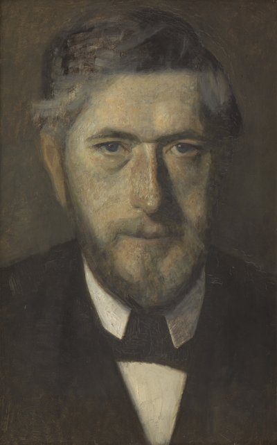Jens Ferdinand Willumsen. Étude pour cinq portraits - Vilhelm Hammershøi