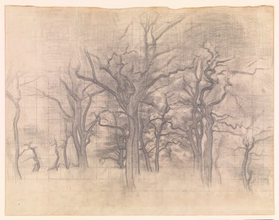 Chênes - Vilhelm Hammershøi