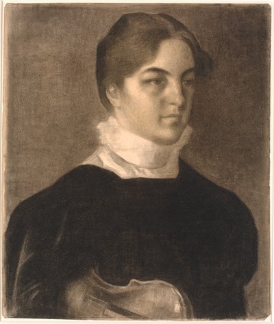 Portrait de Karen Bramsen - Vilhelm Hammershøi