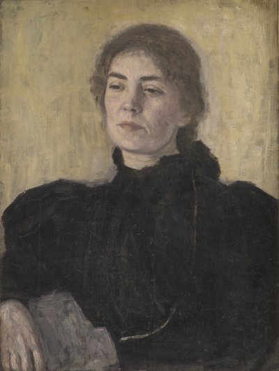 Thora Bendix, née Anne Victoria Sundberg - Vilhelm Hammershøi