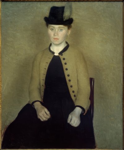 Ida Ilsted - Vilhelm Hammershoi