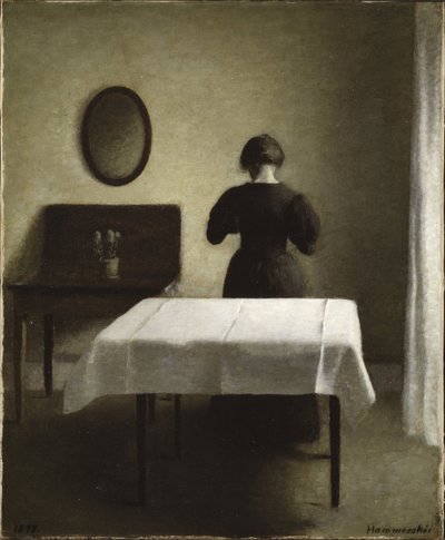Intérieur - Vilhelm Hammershoi