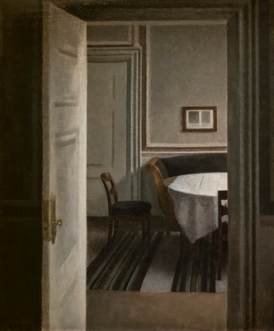 Intérieur, Strandgade 30 - Vilhelm Hammershoi