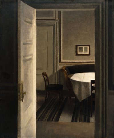 Intérieur, Strandgade 30, 1904 - Vilhelm Hammershoi