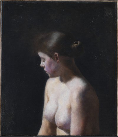 Modèle féminin nu - Vilhelm Hammershoi