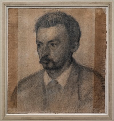 Autoportrait - Vilhelm Hammershoi