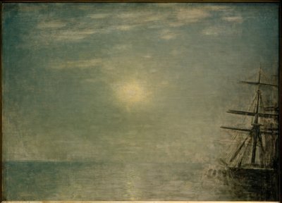 Soleil sur la mer - Vilhelm Hammershoi