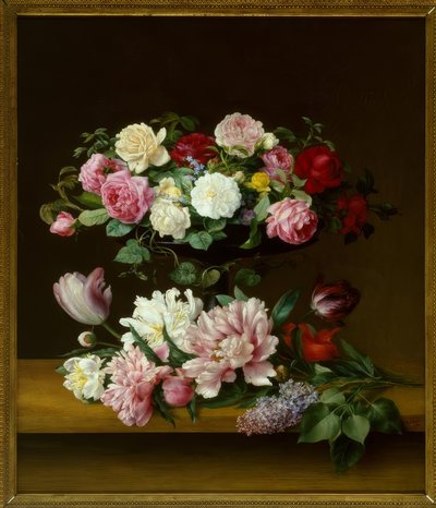 Nature morte aux fleurs - Vilhelm Julius Hoyer
