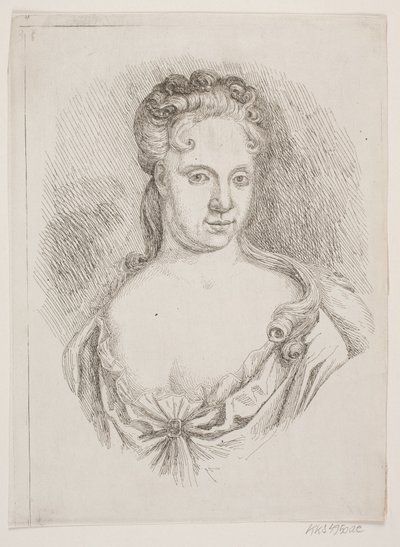 Portrait de dame - Vilhelm Kyhn