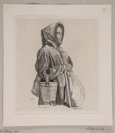 Un moine mendiant - Vilhelm Kyhn