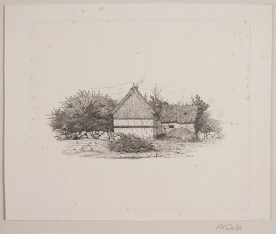 Une maison de paysan - Vilhelm Kyhn