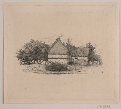 Et bondehus - Vilhelm Kyhn