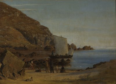 Formation sur Bornholm - Vilhelm Kyhn