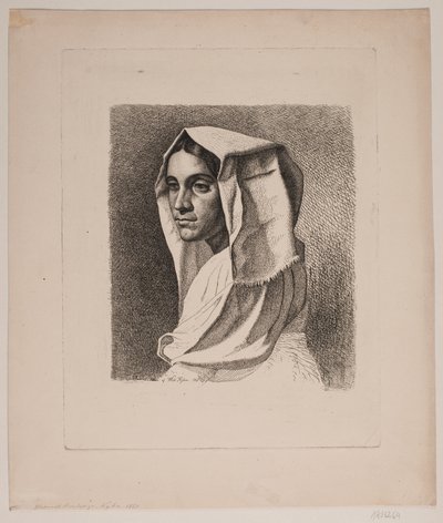 Paysanne italienne - Vilhelm Kyhn