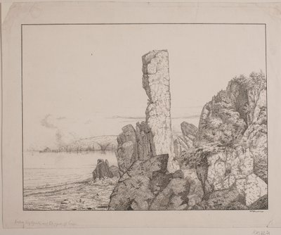 Côte rocheuse à Bornholm - Vilhelm Kyhn