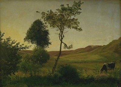 Paysage près de Hald vers le soir - Vilhelm Kyhn
