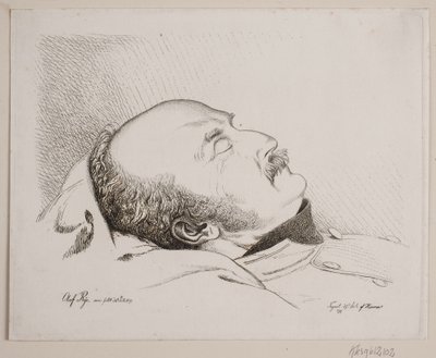 Olaf Rye comme cadavre - Vilhelm Kyhn