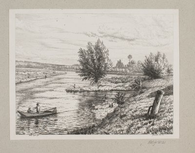 Partie près de la rivière Marne - Vilhelm Kyhn