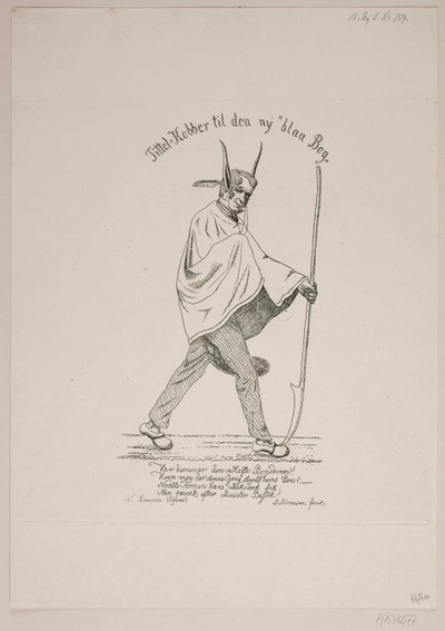 Portrait satirique - Vilhelm Kyhn