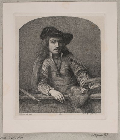 Autoportrait de Ferdinand Bol - Vilhelm Kyhn