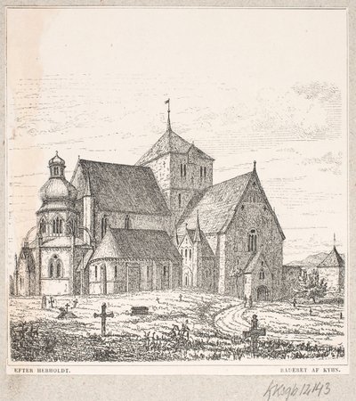 Cathédrale de Trondheim - Vilhelm Kyhn
