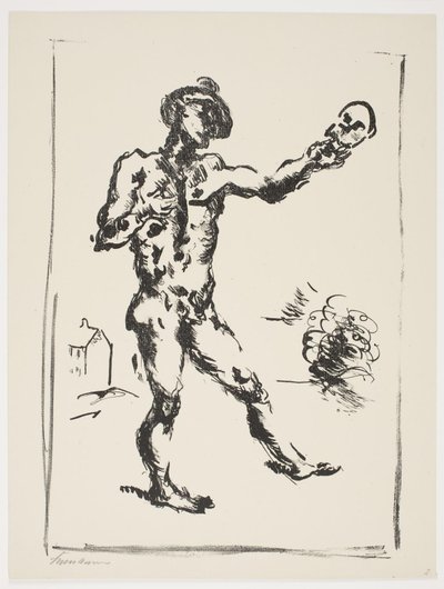Feuille de "Klingens Kunstnermappe Nr. 2" - Vilhelm Lundstrøm