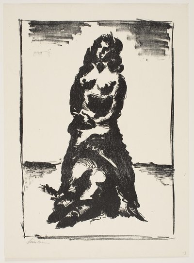 Feuille de "Klingens Kunstnermappe Nr. 2" - Vilhelm Lundstrøm